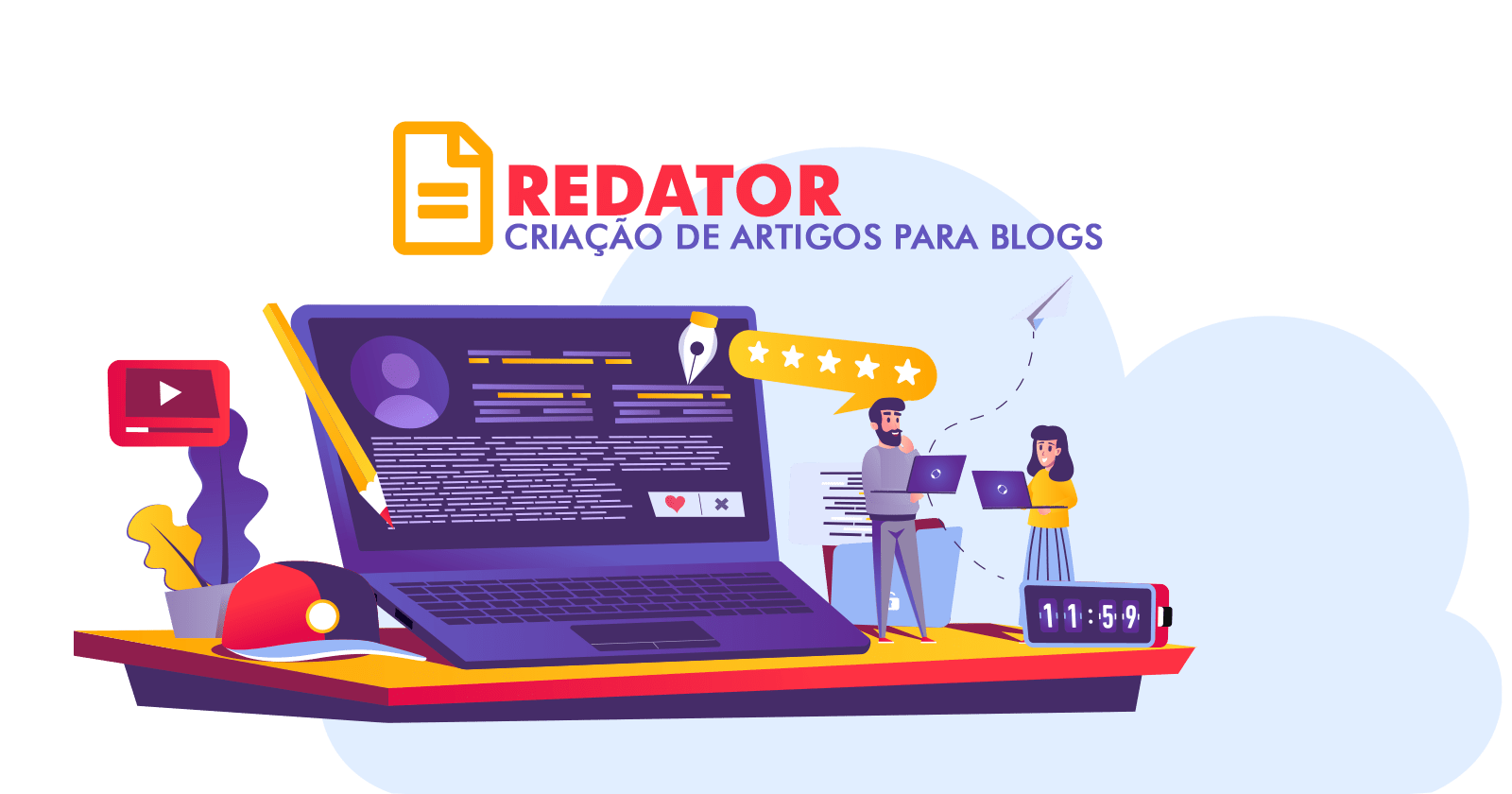 Redator - Criação de Artigos para Blog - Sorocaba - SP