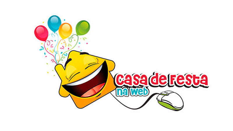 Logo Casa de Festa na Web